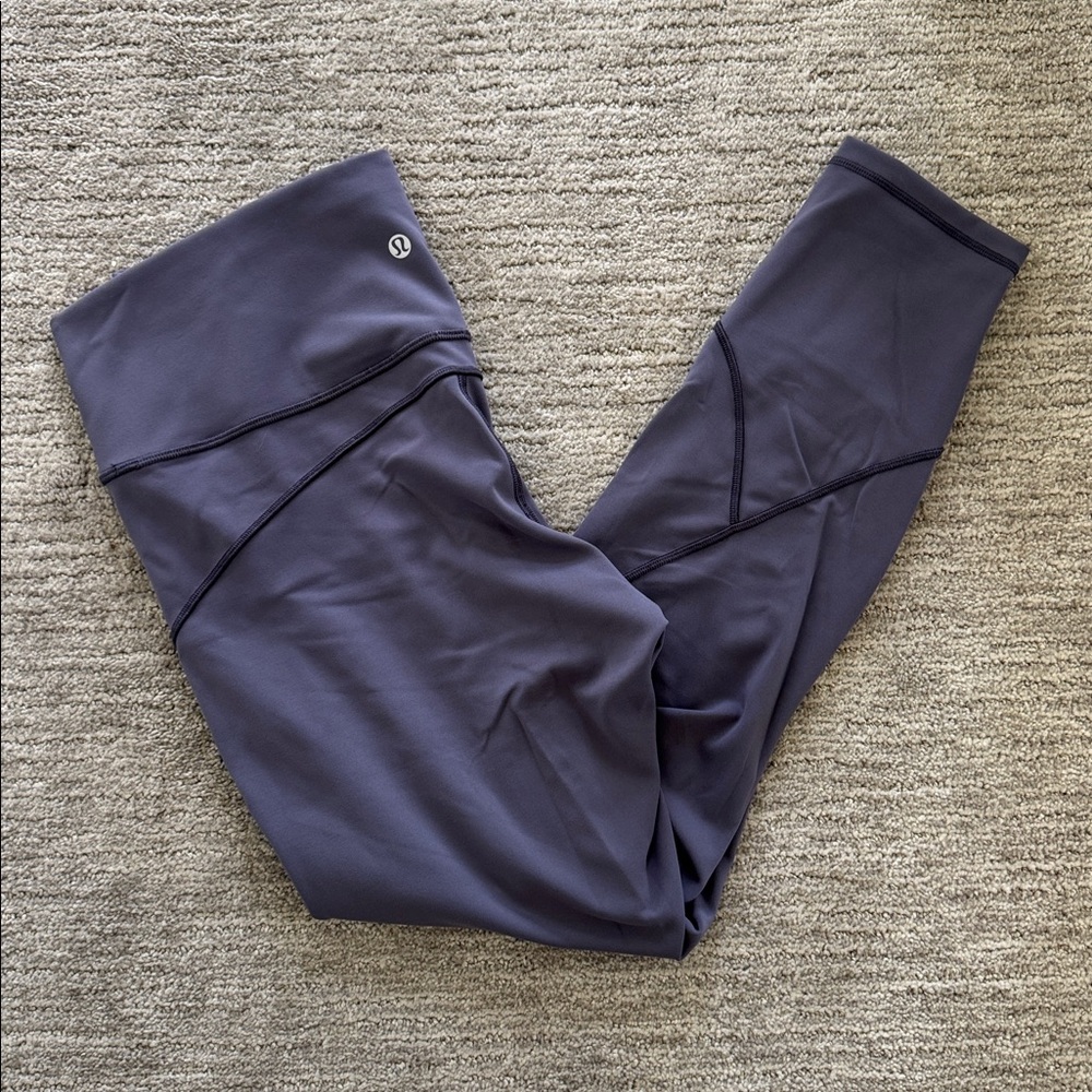 Lululemon Movement Tight 25" *Everlux leggings grayish purple. Size 12